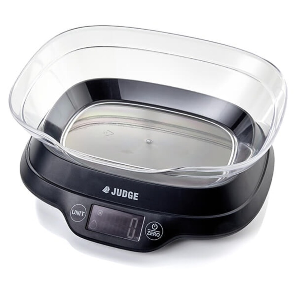 JUDGE KITCHEN 5KG DIGITAL BOWL SCALE