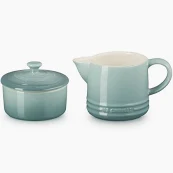 LE CREUSET STONEWARE MILK & SUGAR SET
