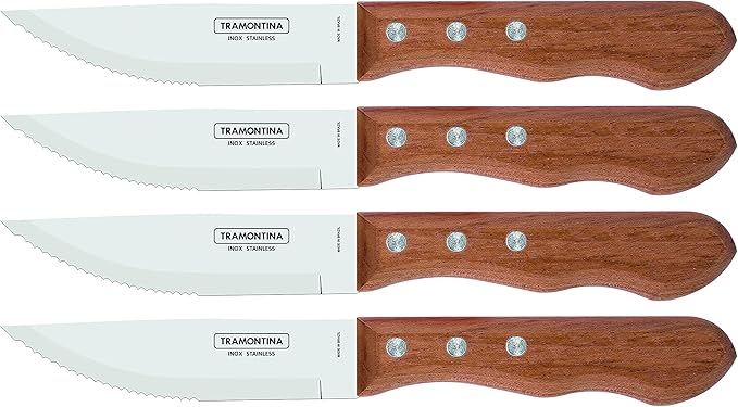 4PCE JUMBO STEAK KNIVES