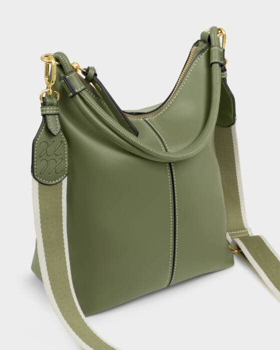 HALLIE SATCHEL BAY-KHAKI