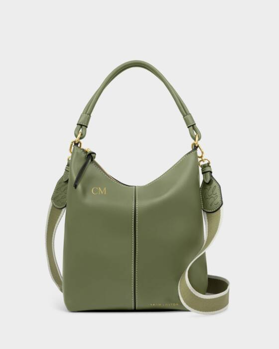 HALLIE SATCHEL BAY-KHAKI