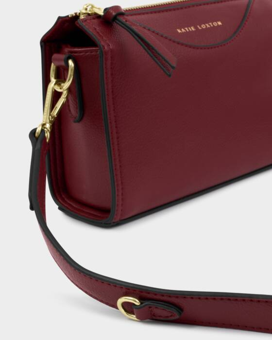 ALBA CROSSBODY BAG-CHERRY