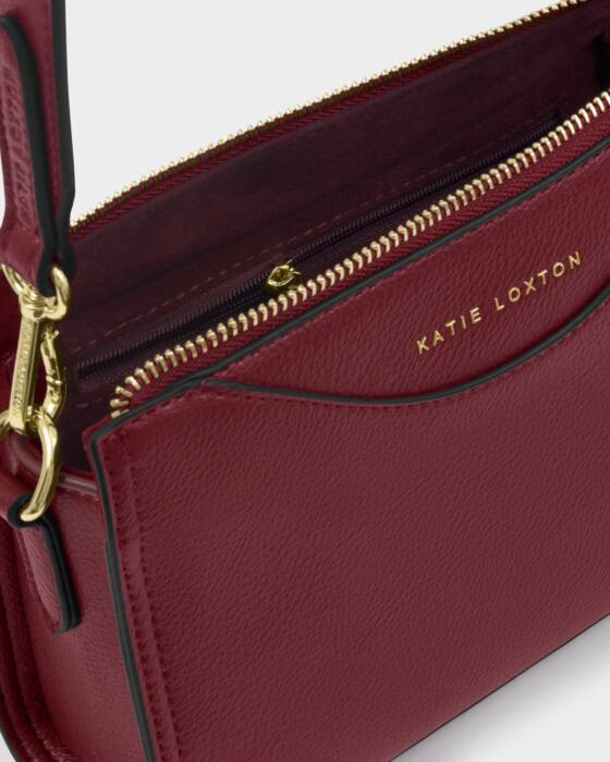 ALBA CROSSBODY BAG-CHERRY