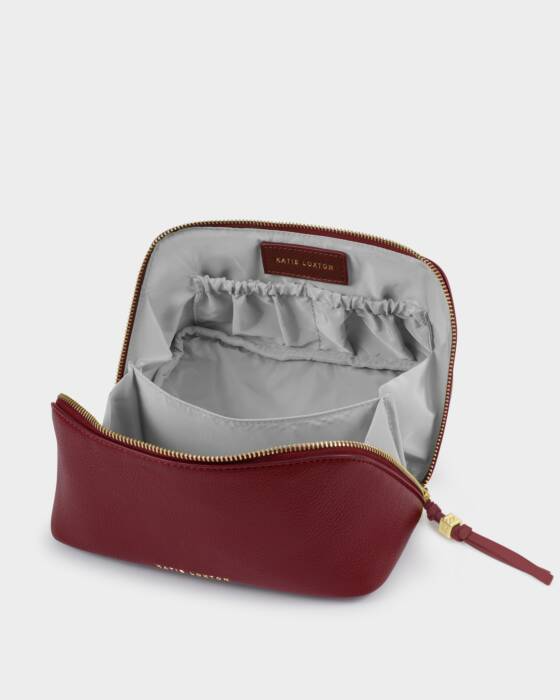 SOHO MEDIUM MAKE UP BAG-CHERRY