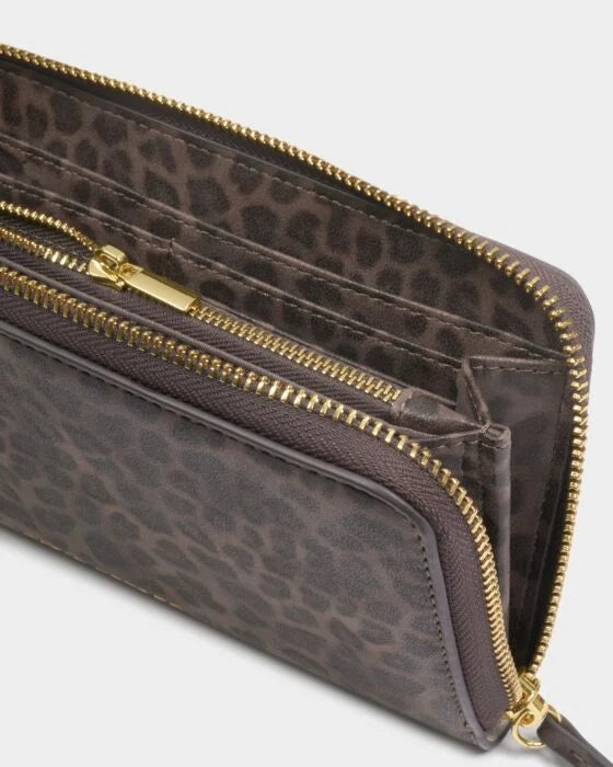 LARGE PURSE LEOPARD