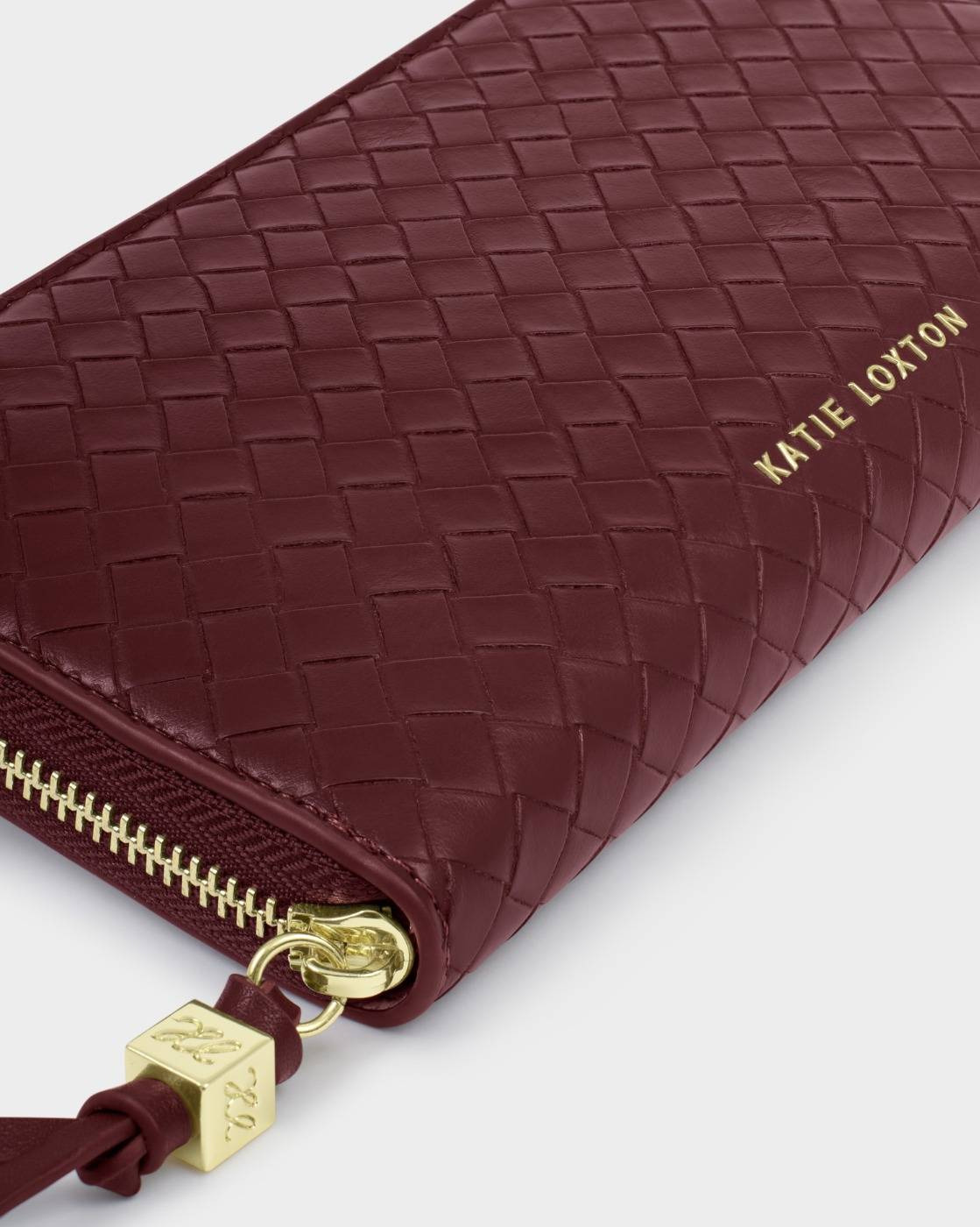 NOVA LARGE PURSE CHERRY