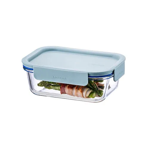LOCKNLOCK CLASSIC PLUS GLASS RECTANGULAR 630ML