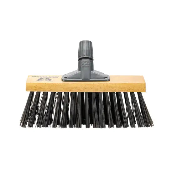BUFFALO SCAVENGER BROOM HEAD STIFF PVC 13"