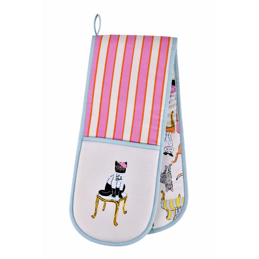 COOL CATS DOUBLE OVEN GLOVE