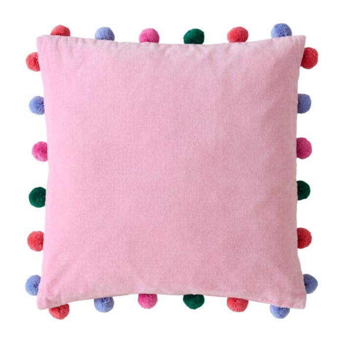 POM POM CUSHION SWEET ROSE