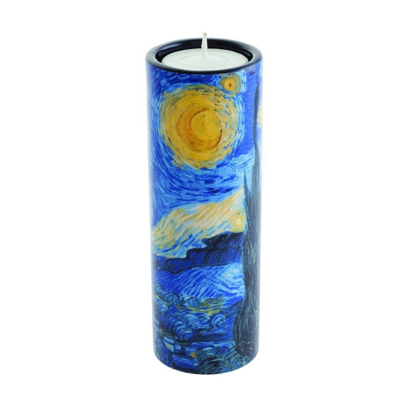 VAN GOGH STARRY NIGHT TEALIGHT