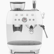 SMEG ESPRESSO COFFEE MACHINE WHITE