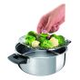 2 IN 1 STACKABLE STEAMER 14-22CM