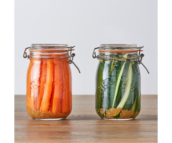 ROUND CLIP TOP JAR 1L