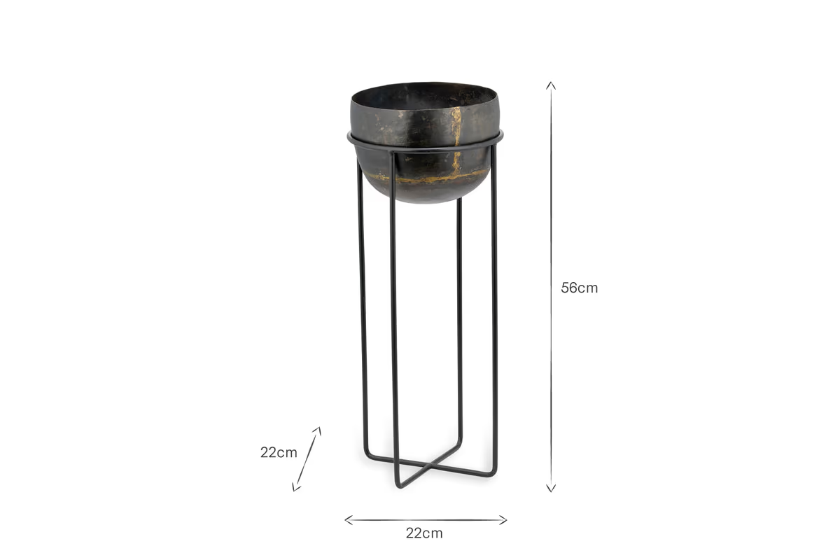 NKUKU ENDO RECLAIMED IRON PLANTER