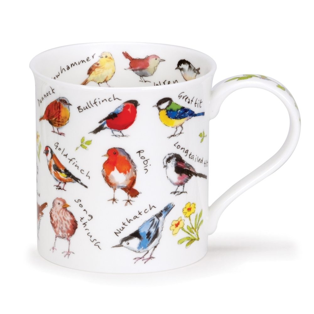 DUNOON BUTE BIRDLIFE GARDEN BIRDS MUG