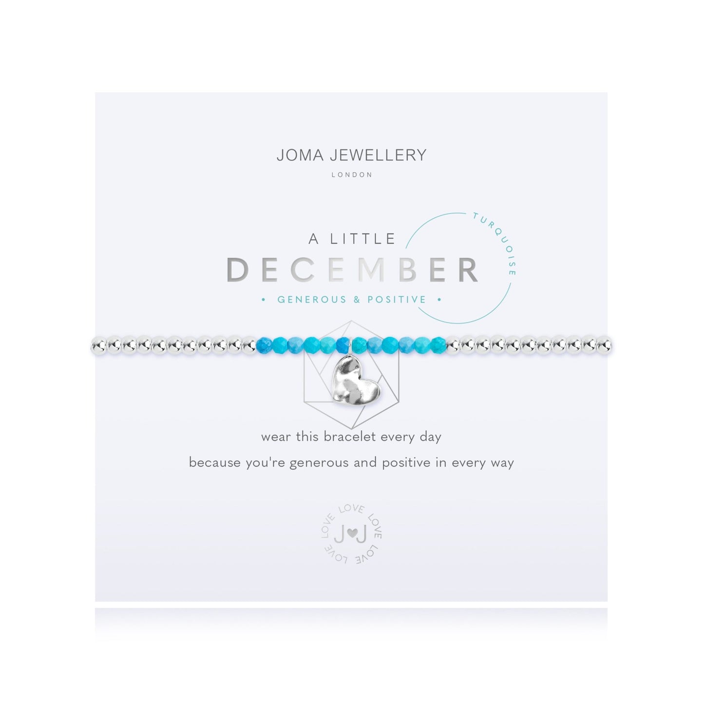 JOMA A LITTLE BIRTHSTONE DECEMBER
