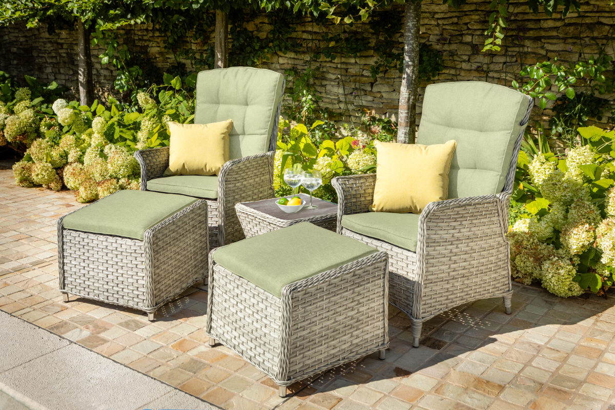 HARTMAN HERITAGE RECLINING SET-RUSTIC GREY