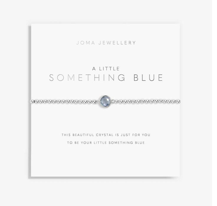 JOMA A LITTLE SOMETHING BLUE SILVER BRACELET