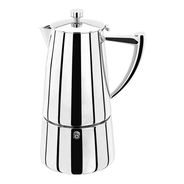 STELLAR ART DECO 10 CUP ESPRESSO MAKER 600ML
