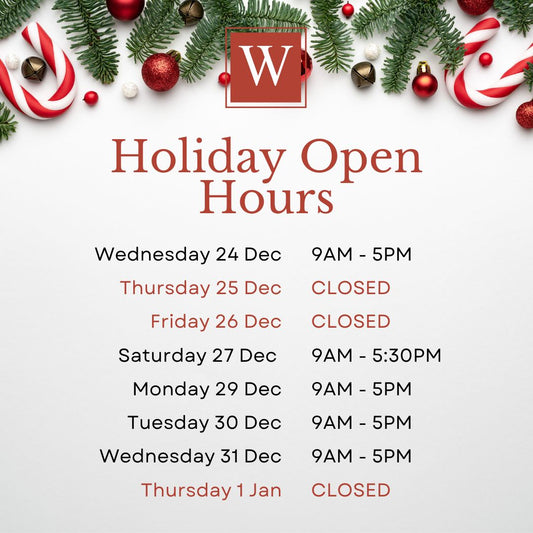 Holiday Opening Hours