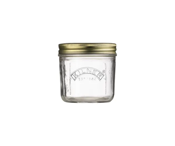 WIDE MOUTH GLASS PRESERVE JAR -0.2L