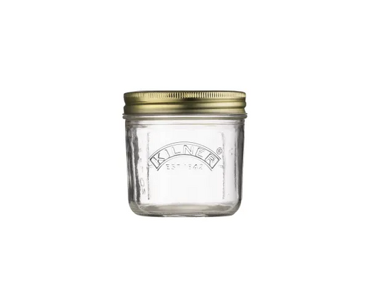 WIDE MOUTH GLASS PRESERVE JAR -0.2L