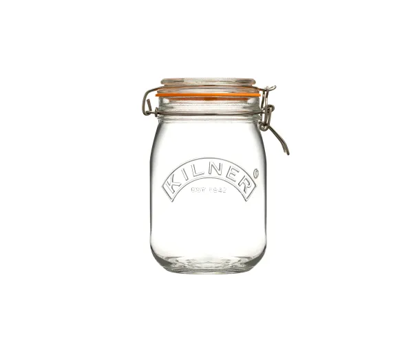 ROUND CLIP TOP JAR 1L