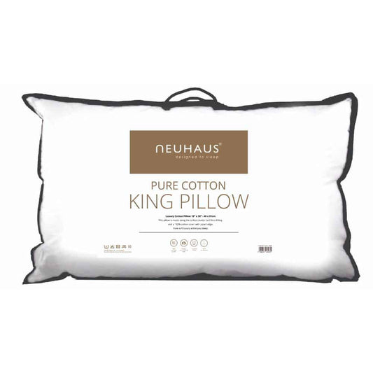 NEUHAUS PURE COTTON KING PILLOW
