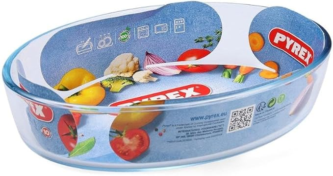 PYREX OVAL ROASTER 26*18*6