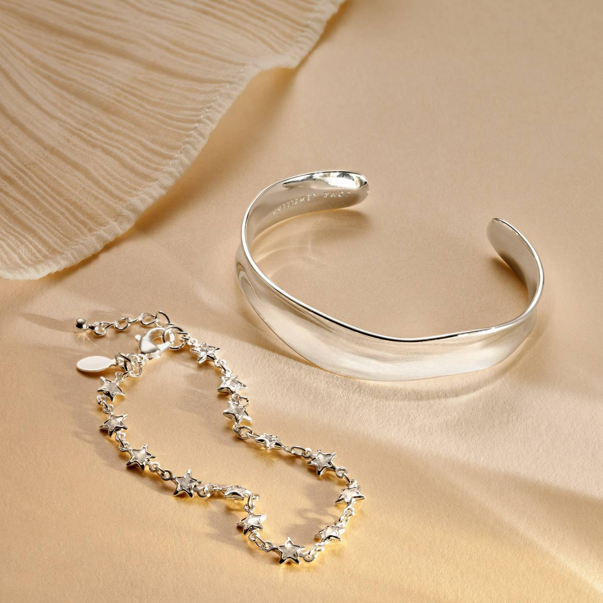 BRACELET BAR WAVE BANGLE