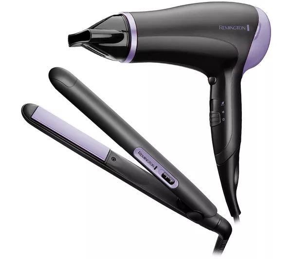 REMINGTON 2000W DRYER / STRAIGHTENER GIFT PACK