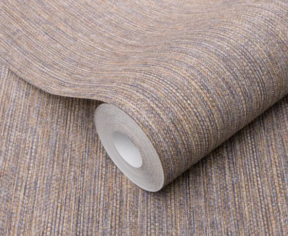 BLUE/BROWN GRASSCLOTH