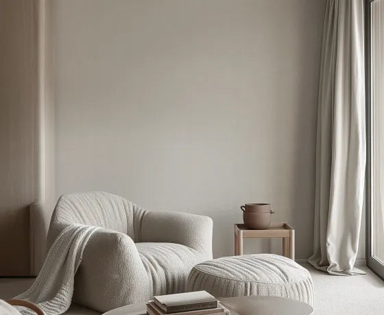 BEIGE GRASSCLOTH