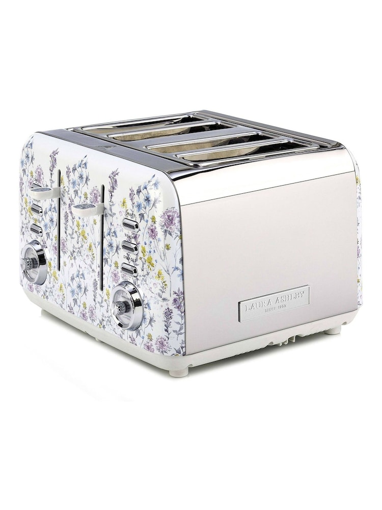 LAURA ASHLEY 4 SLICE TOASTER WILD MEADOW