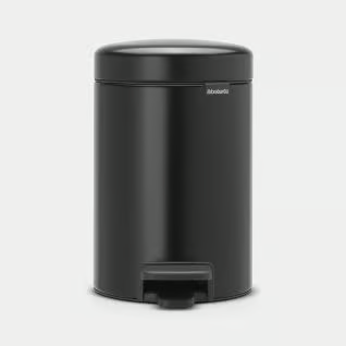 BRABANTIA 3L PEDAL BIN-BLACK
