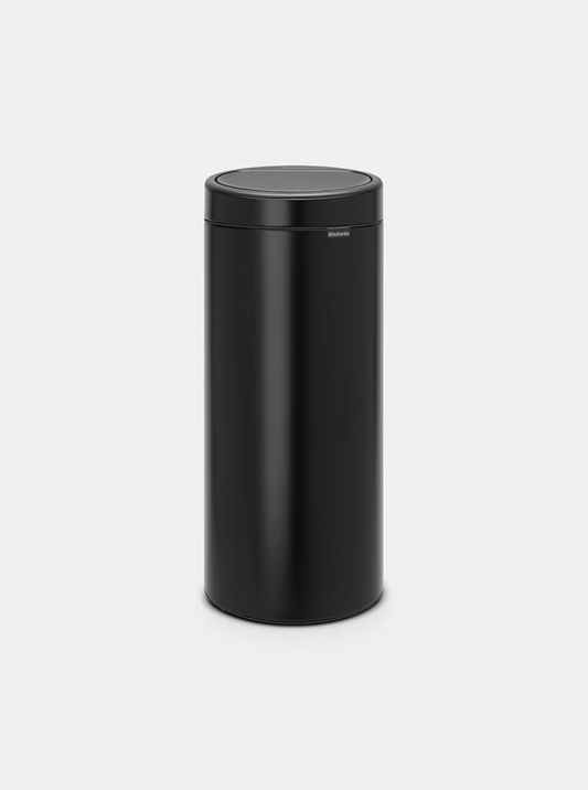 BRABANTIA TOUCH BIN NEW, 30L MATT BLACK
