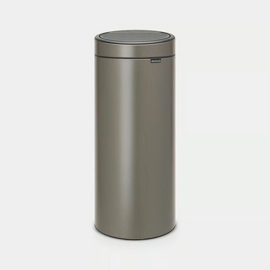 TOUCH BIN 30 LITRE-PLATINUM