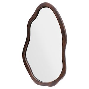 PINE WALL MIRROR 43x71CM