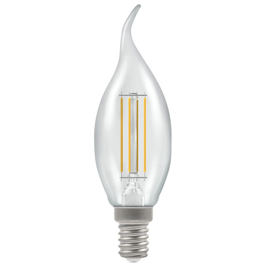 LED BENT TIP CANDLE 5W LIGHTBULB