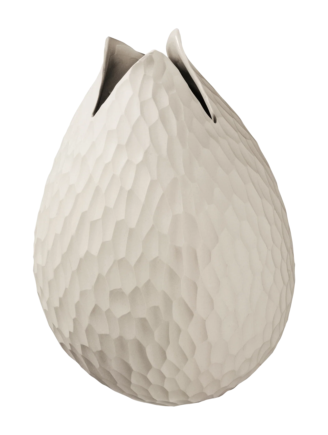 CURVE VASE NATURE 22CM