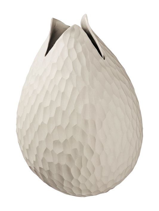 CURVE VASE NATURE 22CM