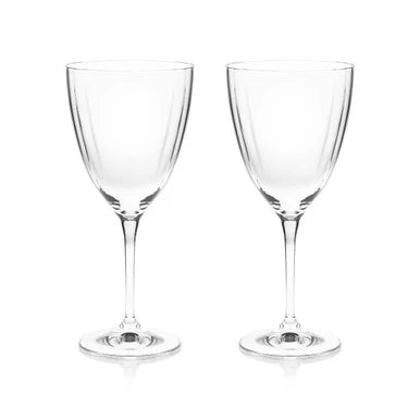 C25 ROPPLE S/2 WINE GLASSES 500ML