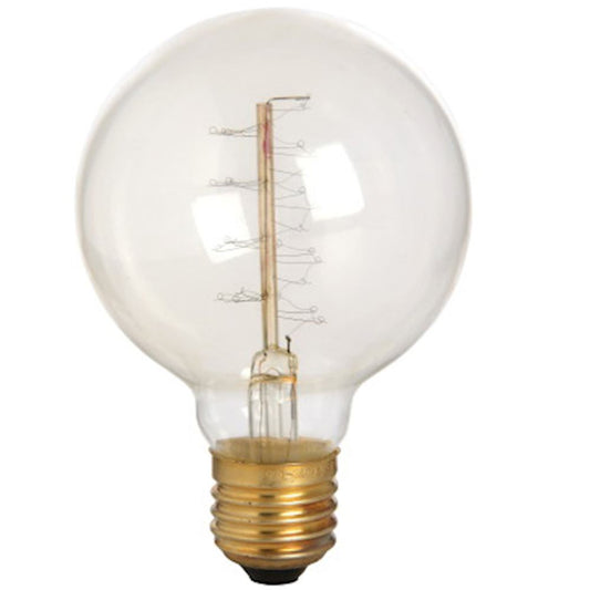WJS EDISON ROUND FILAMENT LIGHTBULB 17CM