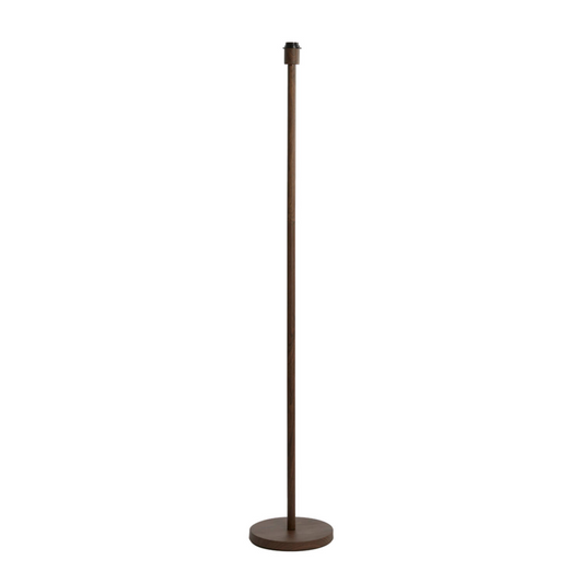 LIGHT & LIVING FLOOR LAMP-DARK WOOD