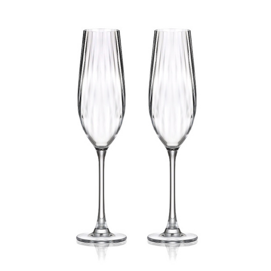 TIPPERARY SET OF 2 CHAMPAGNE GLASSES