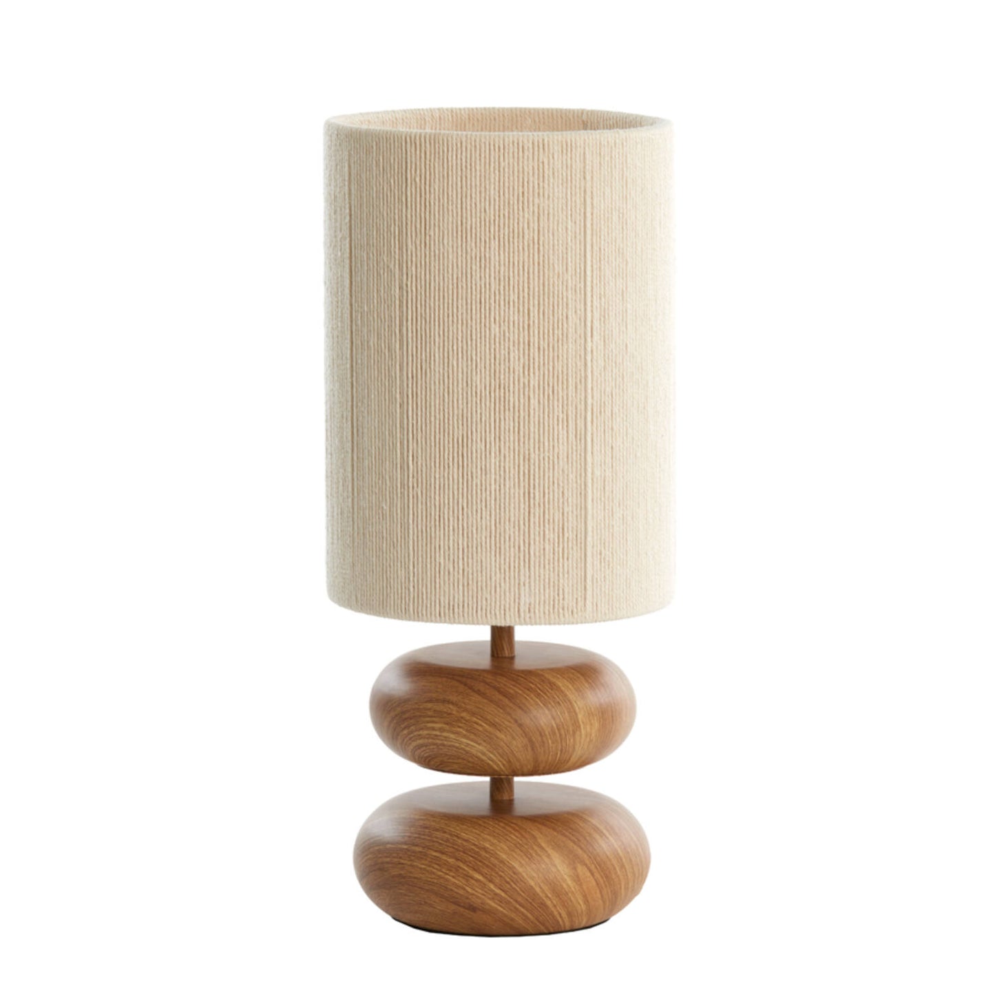 LIGHT & LIVING DANIALO WOOD PRINT TABLE LAMP