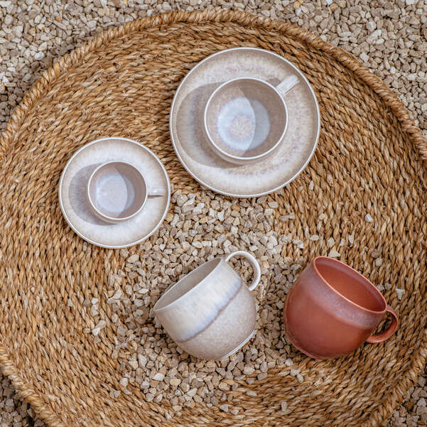 VILLEROY & BOCH PERLEMOR SAND COFFEE CUP