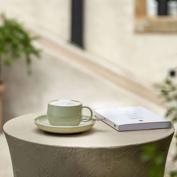 VILLEROY & BOCH PERLEMOR ALGA COFFEE SAUCER