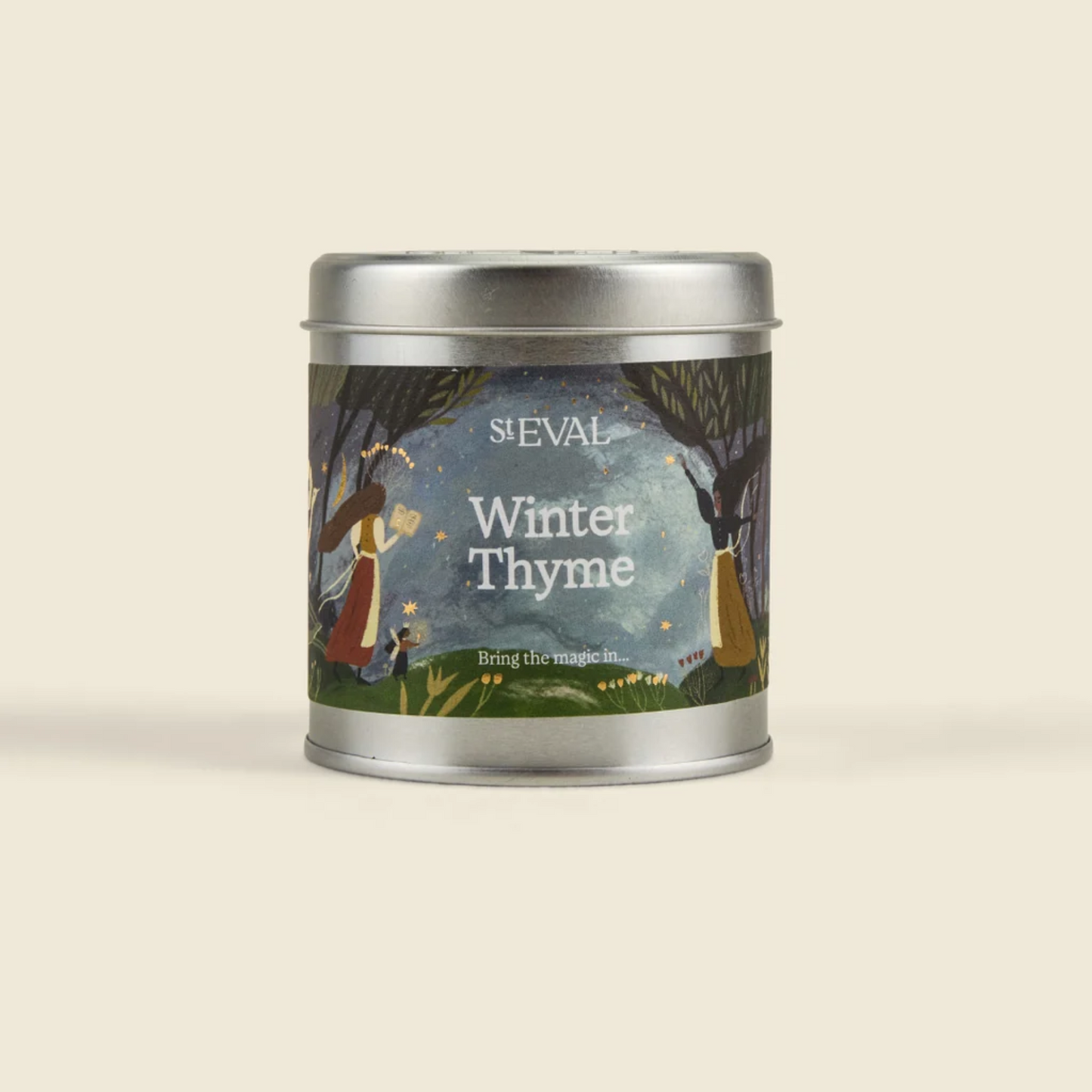 ST EVAL WINTER THYME SCENTED CANDLE TIN